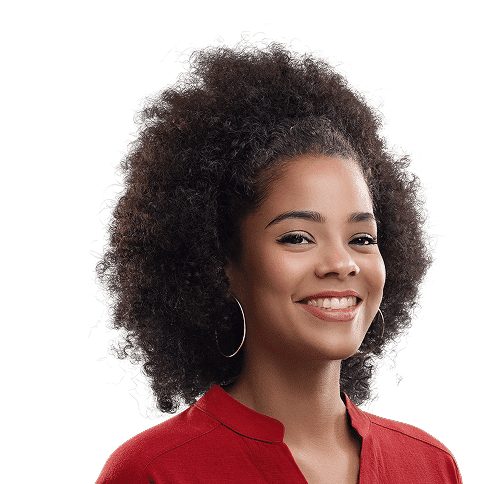 A red knitted winter hat with a pom-pom, isolated on a transparent background using precise image masking techniques.